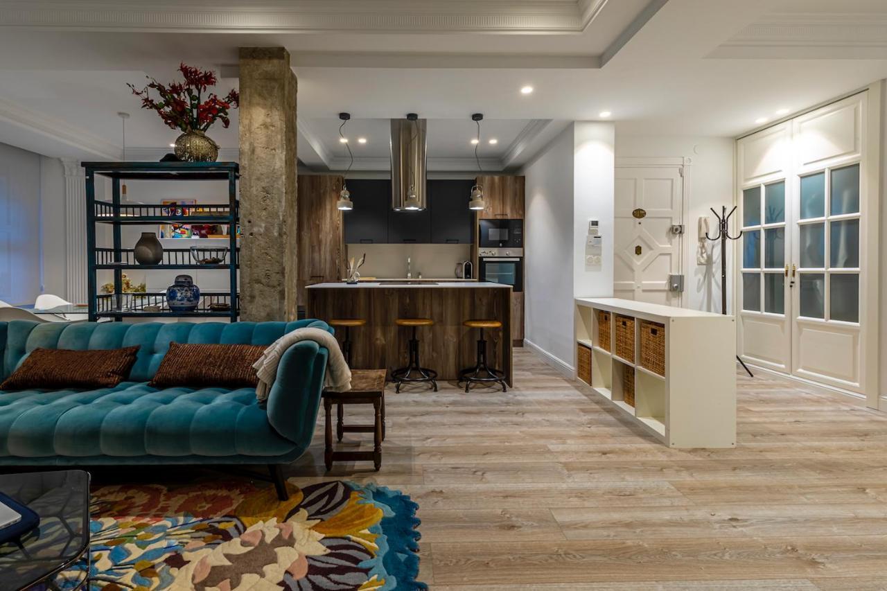 בילבאו 110 M2 Central Apartment In Abando Close To Guggenheim With Parking מראה חיצוני תמונה