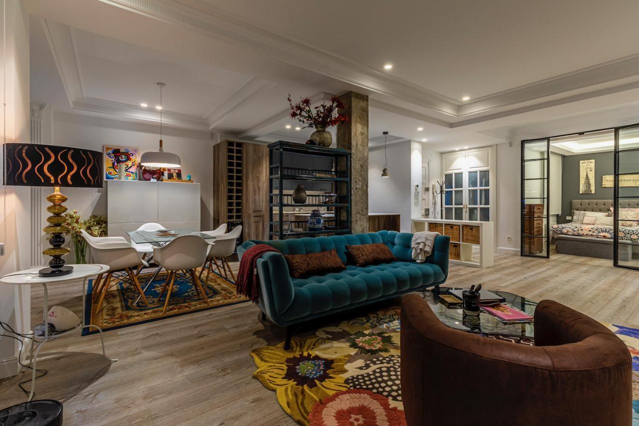 בילבאו 110 M2 Central Apartment In Abando Close To Guggenheim With Parking מראה חיצוני תמונה