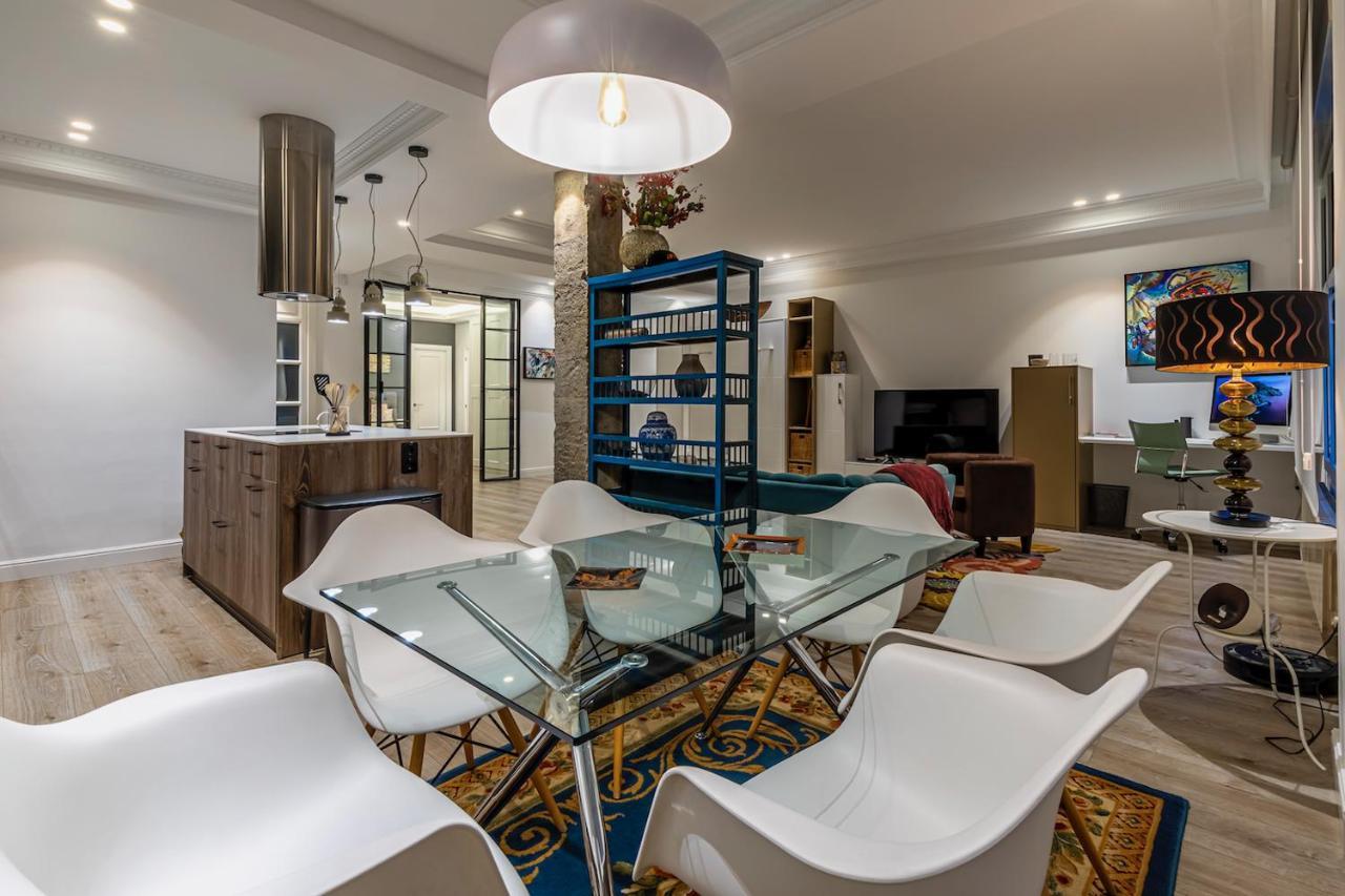 בילבאו 110 M2 Central Apartment In Abando Close To Guggenheim With Parking מראה חיצוני תמונה