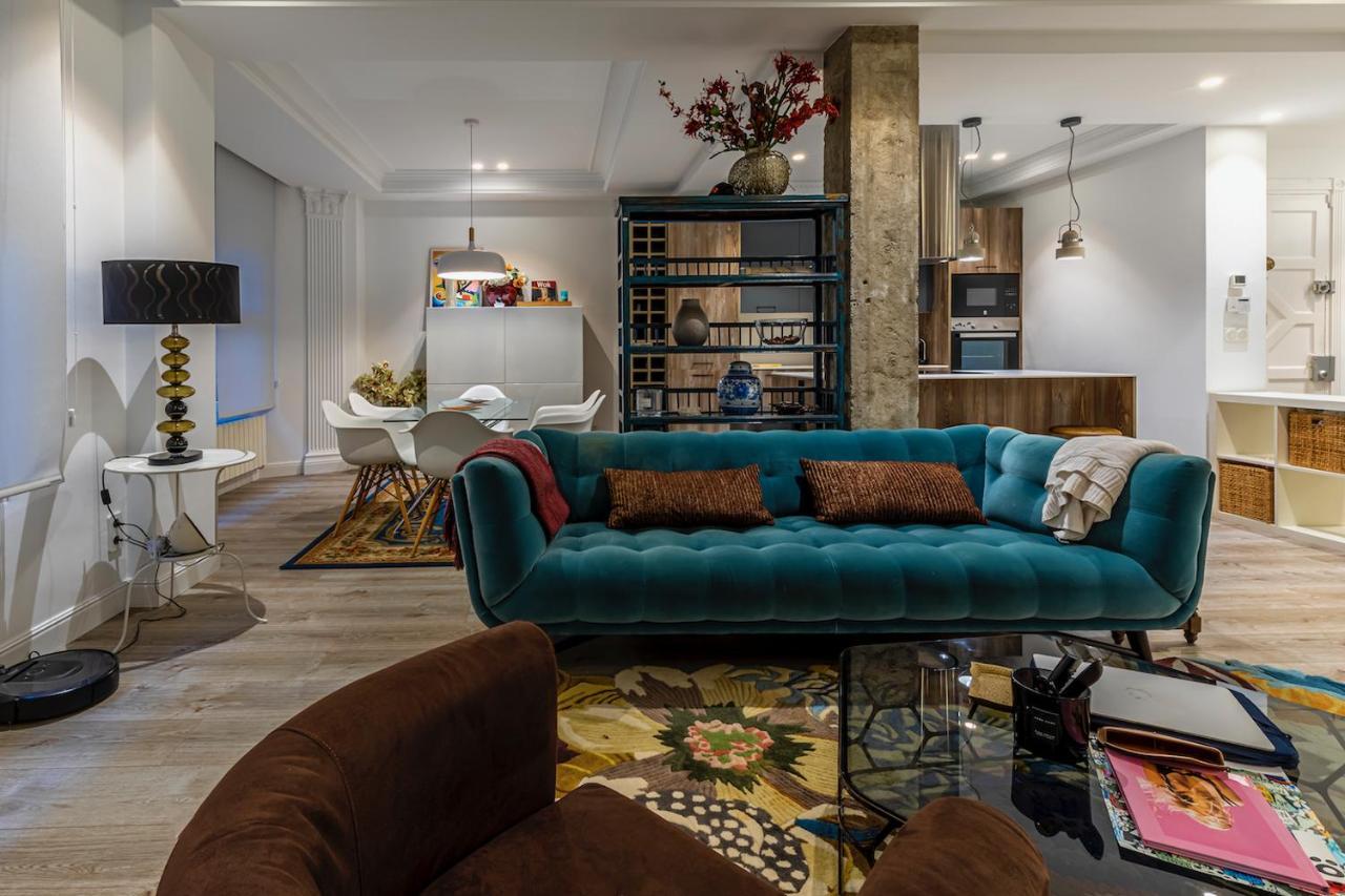 בילבאו 110 M2 Central Apartment In Abando Close To Guggenheim With Parking מראה חיצוני תמונה
